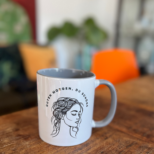 Tasse "Guten Morgen, du Schöne"